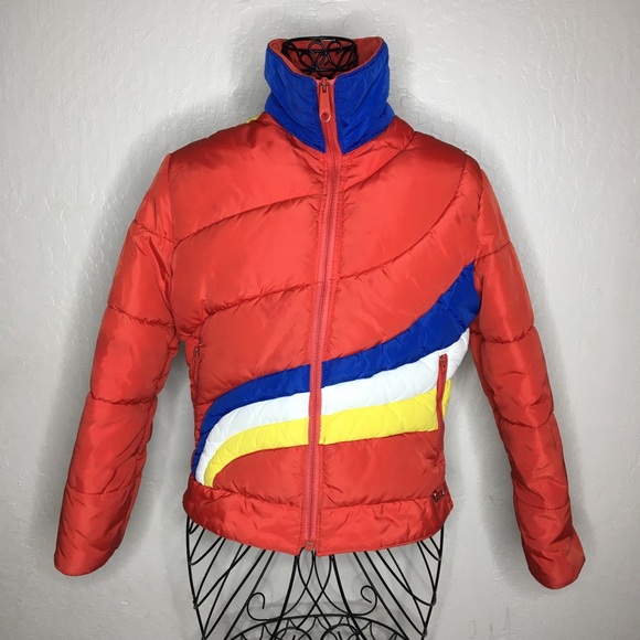 Vintage mountain goat by white stag ski puffer jacket - Picture 2 of 13